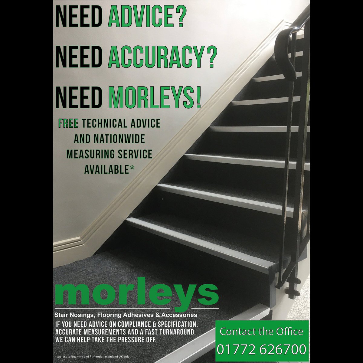 Morleys Stairnosings & Adhesives tweet media