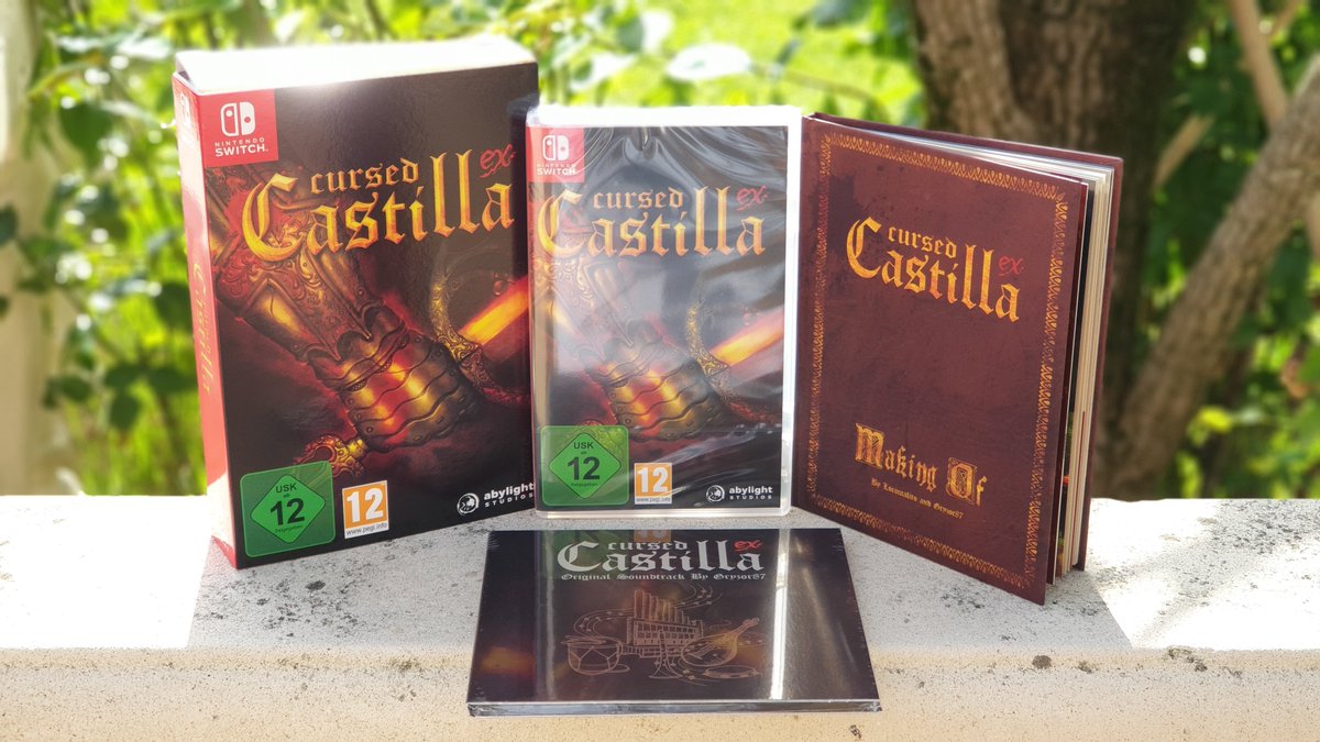 ManuelPazosMSX's tweet photo. ¡Ya está aquí! #CursedCastillaEx
Me ha encantado el libro sobre el "Making of" 
Muchas gracias @Locomalito @Gryzor87 @abylight https://t.co/HFRWDEcyD2
