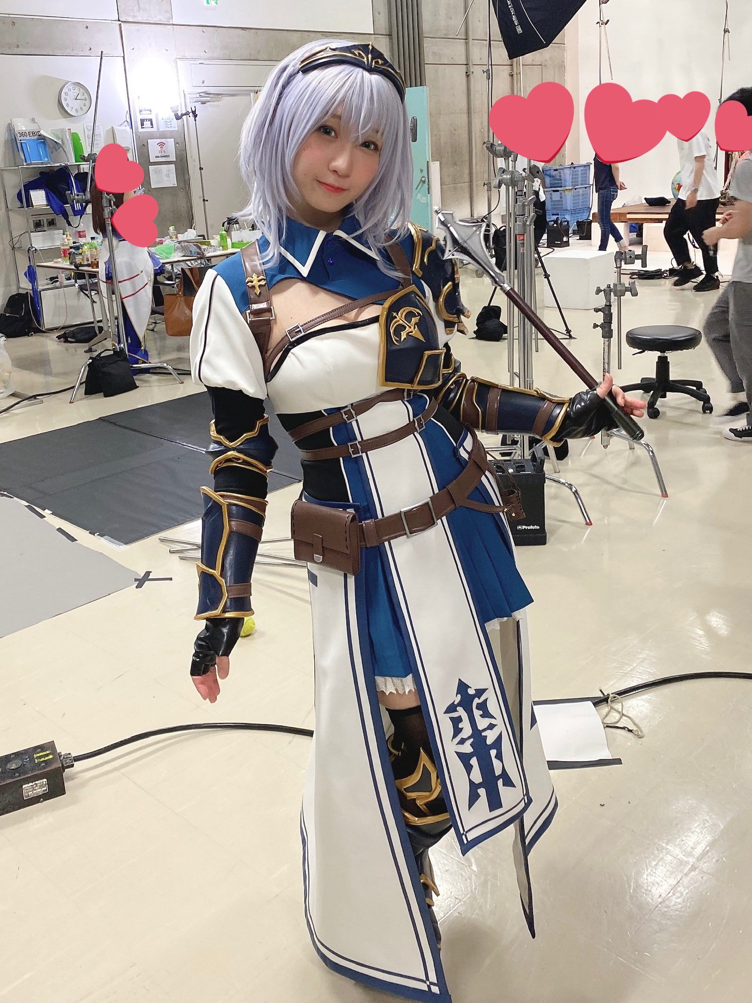 セール】 【ホロライブ】白銀ノエル コスプレ 水着衣装 コスプレ - www