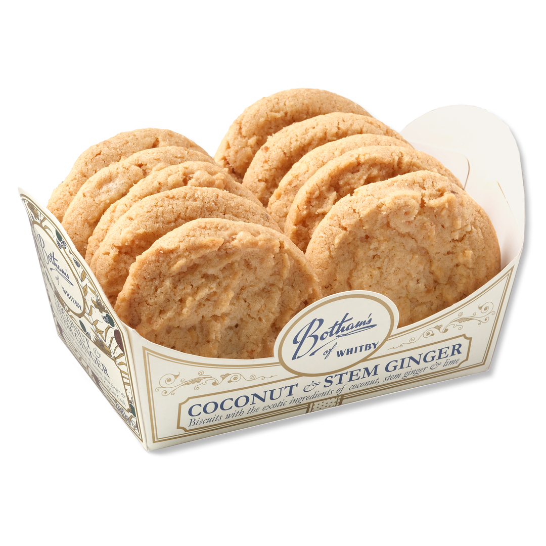 BothamsofWhitby's tweet photo. We can't get enough of the new Coconut and Stem Ginger Biscuits with chewy chunks of golden stem ginger in every bite! Have you tried them yet? 🙋

➡️https://t.co/VGE1AWAO57

#bothams #whitby #biscuits #coconut #stemginger #exoticflavours #bothamsbiscuits https://t.co/zXJ9Hnc5iX