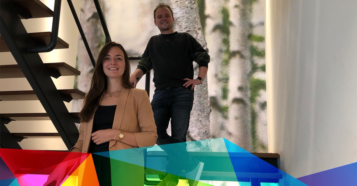 Say hello😎 We hebben ons team versterkt met twee toppers. Boyd komt als designer ons team op de #Ontwerpstudio versterken en Lotte verwelkomen we als #communicatieadviseur op onze online afdeling. Welkom allebei bij #detoekomst en heel veel succes en plezier gewenst!