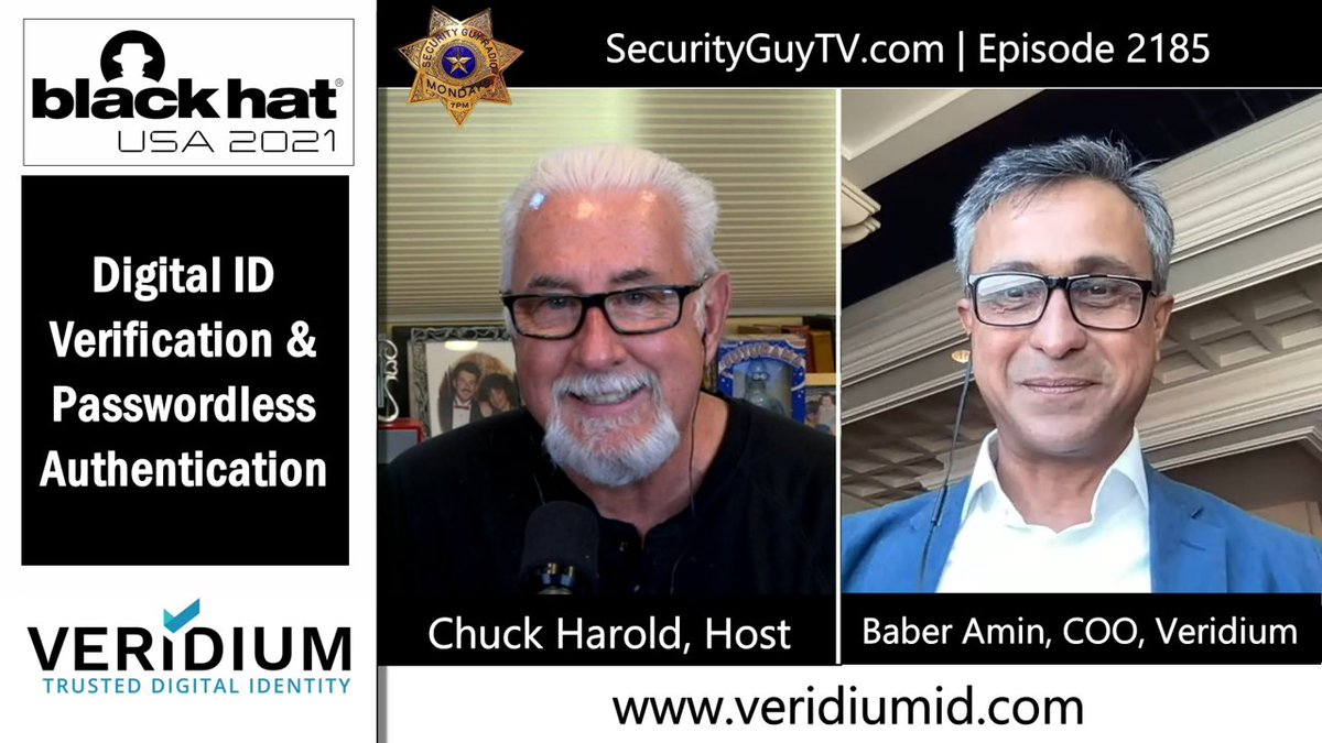 📢 Don't miss out on the video where Chuck Harold from #securityguytv and our COO Baber Amin are chatting on the past, present of passwords, why they were once good but not anymore; and the future that is #passwordlessauthentication.

👇 Watch Now
livestream.com/securityguytv/…