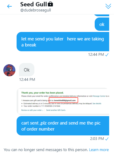 AdulttoyJ's tweet photo. @Markybuns A sincere advice,be careful if you have some business activity with @dudebroseagull  ,this person is dishonest ，he cheated money and blocked people asap,below is the evidence   more and more people have and are going to block and report her https://t.co/mYsWg2FIcv