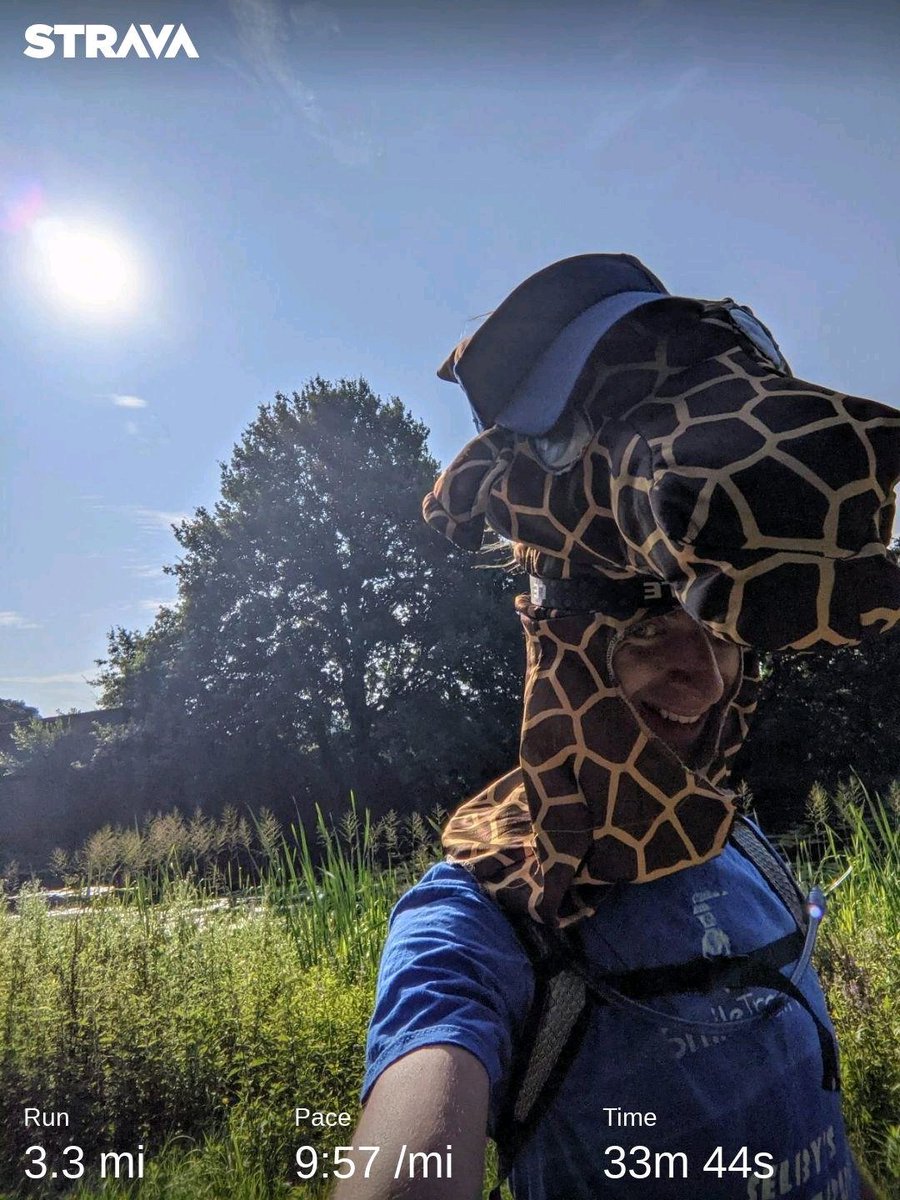 sillyhatrunner's tweet photo. Sun visor for another Sunny Day in Costa del Selby.π¦π
Click to learn more about my challenge and/or donate to @smiletrainuk
Also don't forget to leave a comment if you have a name suggestion for the giraffe.
https://t.co/HsHj53zS72
#sillyhat #sillyhatrunner #funinthesun https://t.co/Gqm8ruDU5X