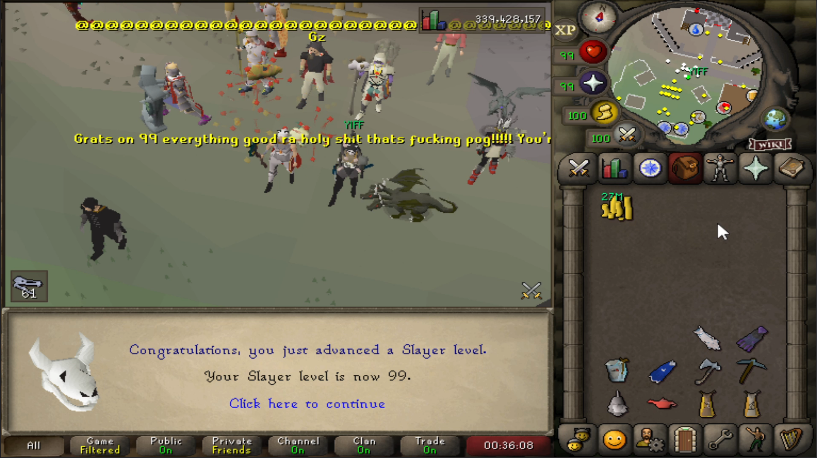 goodrabutts's tweet photo. I BEAT THE GAME OF OLD SCHOOL RUNESCAPE ON MY IRONMAN

Finally Maxed!!!!!! 😊😊 Thank you to everyone who came out and celebrated with me!!!!

2021/08/04 https://t.co/i3dU3756bW