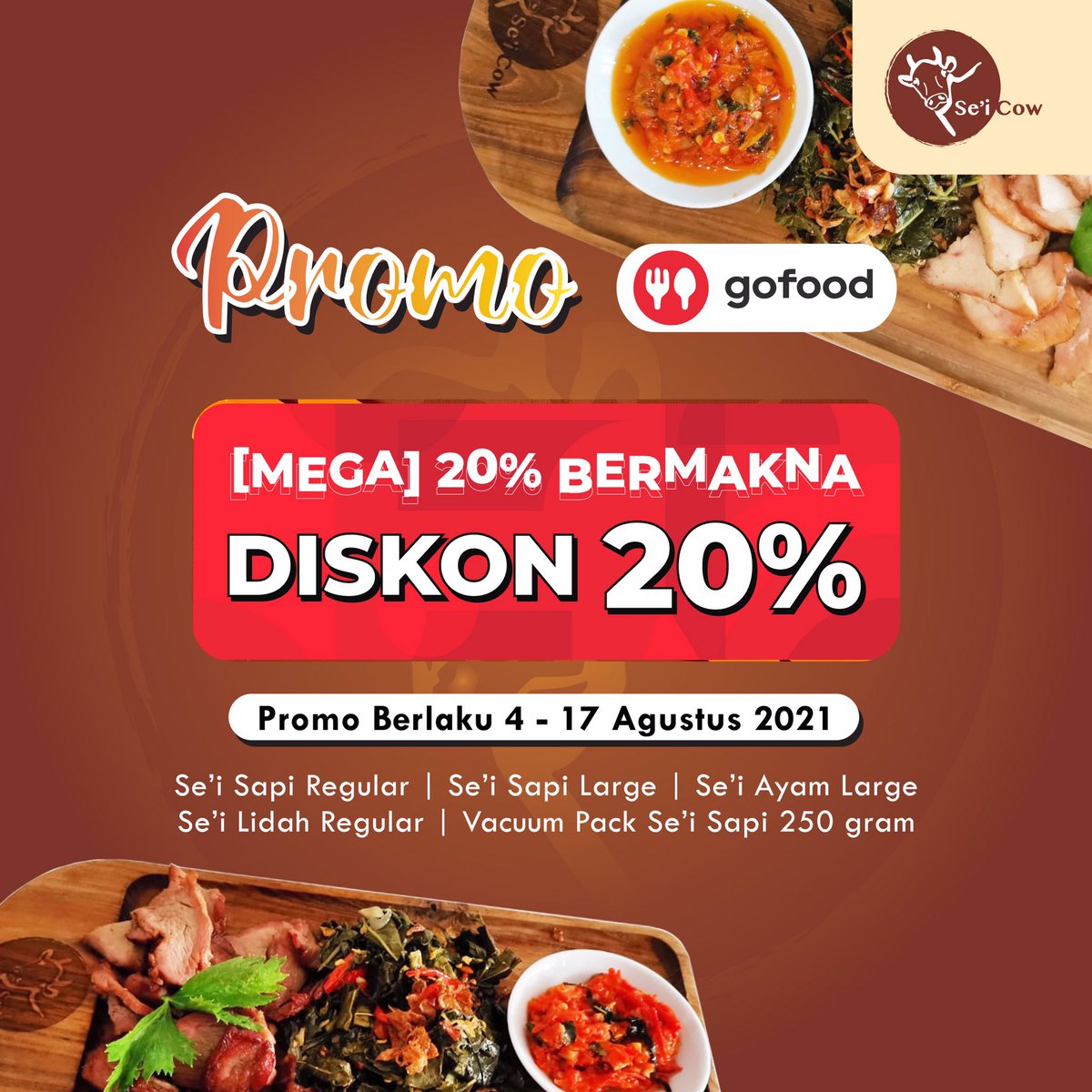 seicow_store's tweet photo. Buat #makansiangdirumah #seisapi #seicow pasti bikin #ketagihan Order 👇
https://t.co/2tP7PyrW87
#gofood #gofoodsurabaya #gojek #gwalk #beritasurabayaterkini #PastiAdaPromo #gofoodinaja #makan #promo #diskonmakanan #promomakan #infosurabaya #promokuliner #surabayahits https://t.co/0HTq0GZ6av