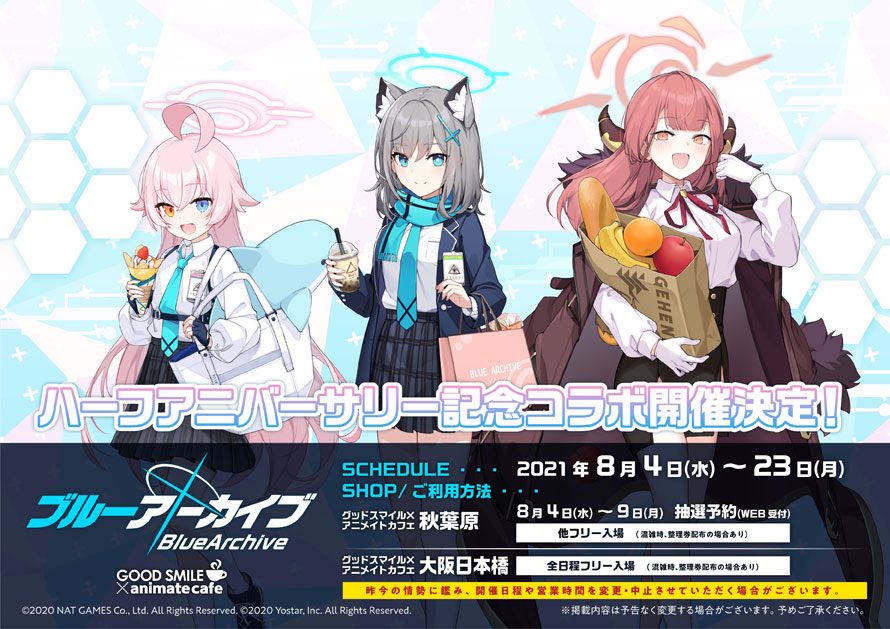 本物◇ ブルーアーカイブ BIGアクリルスタンド ホシノ アニメイト