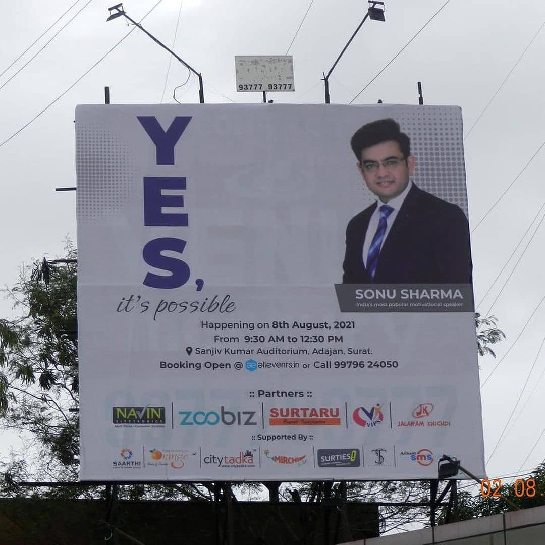 officialPageTss's tweet photo. Yes, It's Possible !
Live Session in Surat, Gujarat
On 8th Aug, 2021

Click the link for bookings

https://t.co/wd7fe5YnA3

#teamsonusharma https://t.co/zuBJSxuT7H