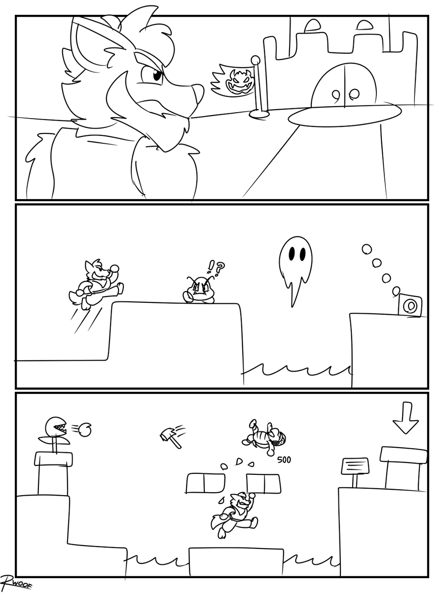 roger_woof's tweet photo. #BowserNight2021 YES, I'VE MADE A COMIC FOR BOWSER!!!

IT'S 11:49 PM STILL SO HERE IT IS!! https://t.co/SzplGpzpA8