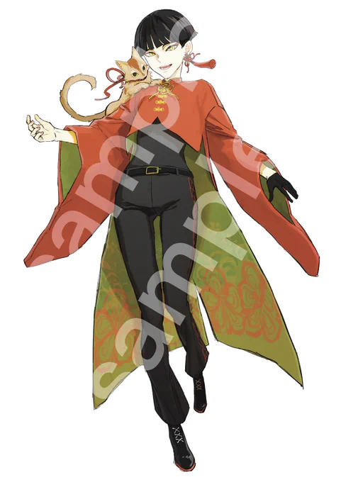 固定キャラクターのデザインをさせていただきました🐱
ご依頼ありがとうございます! 