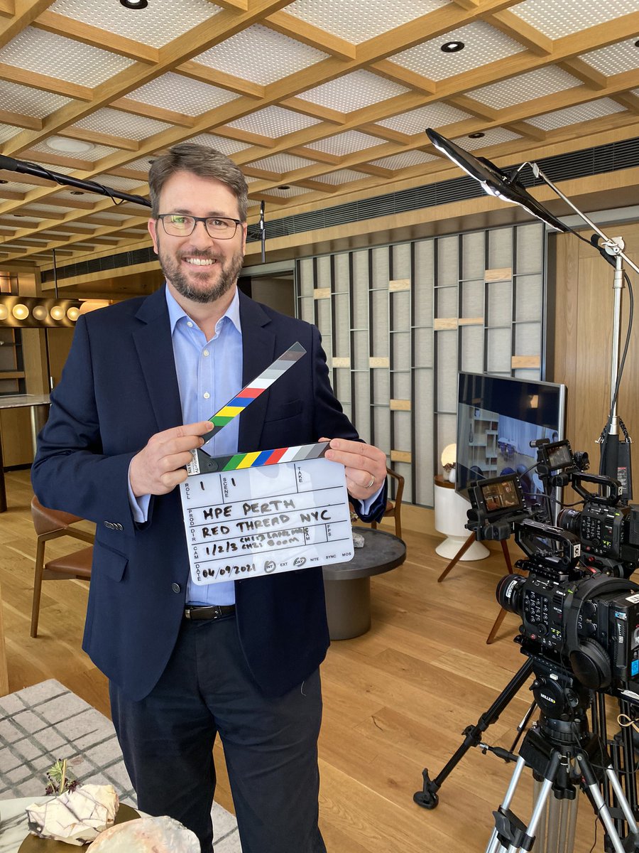 markstickells's tweet image. It was very cool experience filming @HPE’s Customer Conversations series in Perth - here’s some behind the scenes shots with @carnegieclean CEO @NERA_CEO @PawseyCentre @HPE_labs 🎬

#renewableenergy #HPCinnovation #Collaboration hpe.com/us/en/discover…