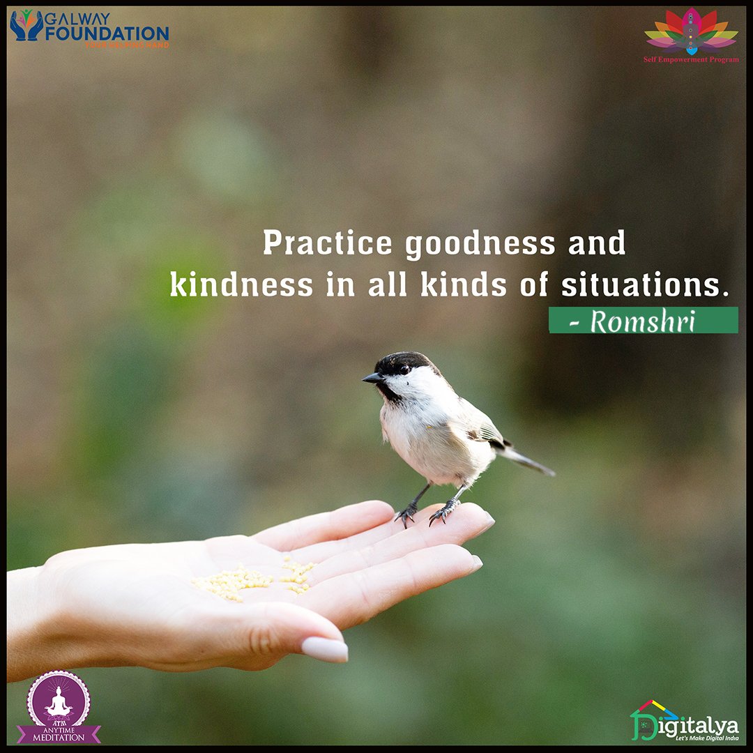 GalwayFdn_CSR's tweet photo. #galwayfoundation #Digitalya #Volunteer #SEP #ATM #romshri #Chaitanya #Mindfullness #MindbodySoul #meditation https://t.co/8nXDEZXeuA https://t.co/5BNUFVFBGR