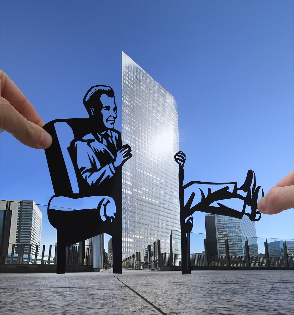 mixdevil66's tweet photo. Clever #Paper #Cutouts by Rich McCor (aka #Paperboyo) Transform #Architecture and #Landmarks into Amusing Scenes https://t.co/642JN5KxWD https://t.co/WcRHVx1gbu