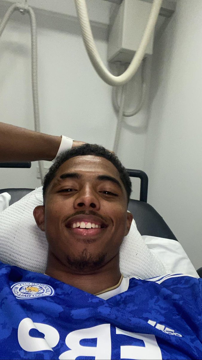 metsbarmby's tweet photo. Get well soon to this extra ordinary talent. One of the revelation of the @premierleague last season.A kind of guy who makes football look easy.We need to see you @Wesley_Fofanaa strut your stuff asap.#heavenly.#footballaddicts.#wearegunners.@PatsonDaka20 @LCFC @FIRST4LCFC https://t.co/e3Vyvhcraq