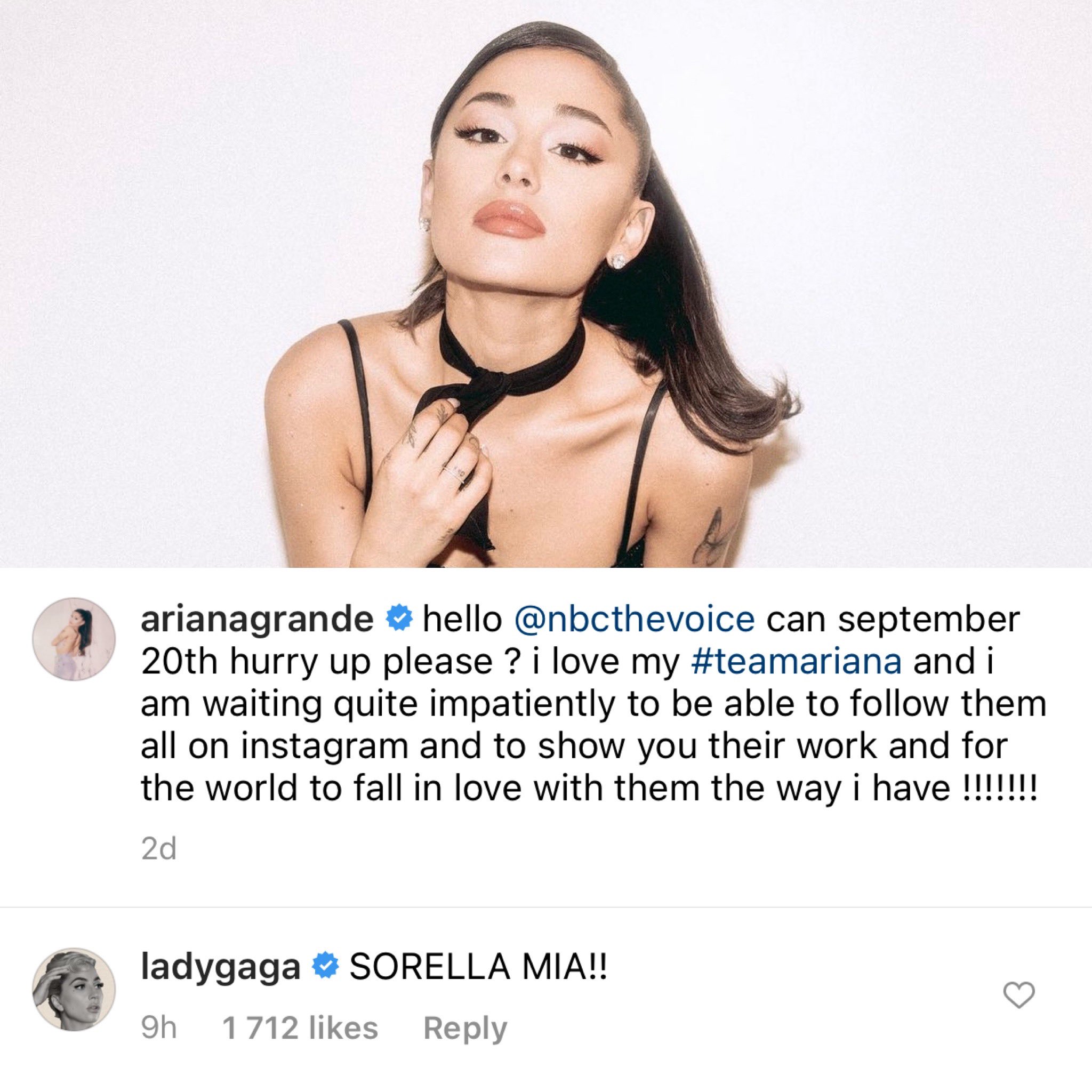 Gaga Daily Plus on X: “Guys, Lady Gaga is being Italian in Ariana