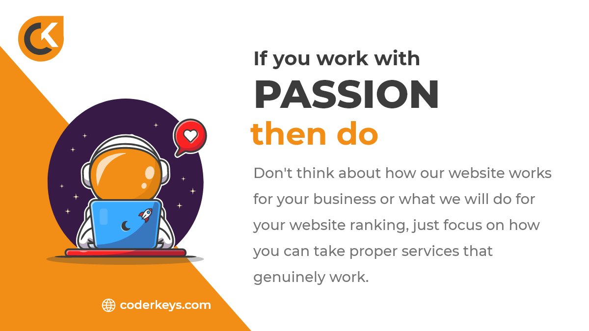 coderkeys24's tweet image. ✅ Don't think about how our #website works for your #business or what we will do for your website ranking, just focus on how you can take proper #services that genuinely work.💥🤷♂️
.
🔗 Visit our website & check out our client's #results with their #success step.