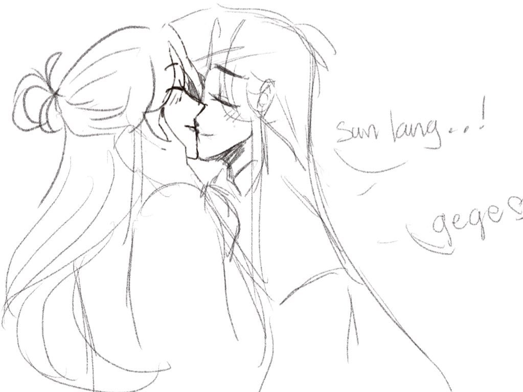 skepsaints's tweet photo. anyone wanna give me a free volume 1 tgcf English translation ahaha but anyways...soft kissies🥺 
-
-
#hualian #tgcf #tianguancifu https://t.co/qMTcAJ9erq