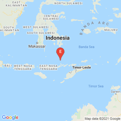 EarthquakeTw's tweet photo. M5.8 depth:533.0km,2021-08-05T05:06:07.2Z UTC,lat:-7.66 lng:122.81,FLORES SEA|ID:20210805_0000060 https://t.co/Y34WbiExAw #earthquake Earthquakes Today (past 24 hrs,only quakes >= M4.0) https://t.co/SKgaGWiAQn https://t.co/4LbQwEqjcR