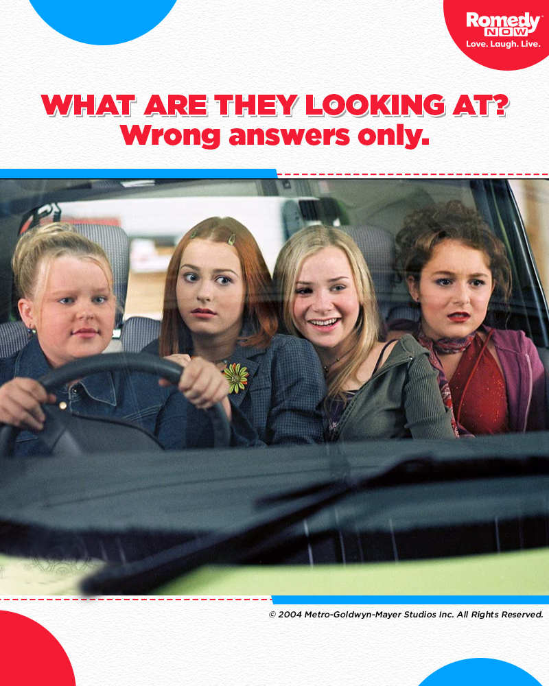 RomedyNow's tweet photo. It's time to go crazy with your imagination! Comment away 👇
#Sleepover #Brielarson #Girlgang #Hunterparish #funny #Romcom #RomedyNow https://t.co/k4MvCAMSvm