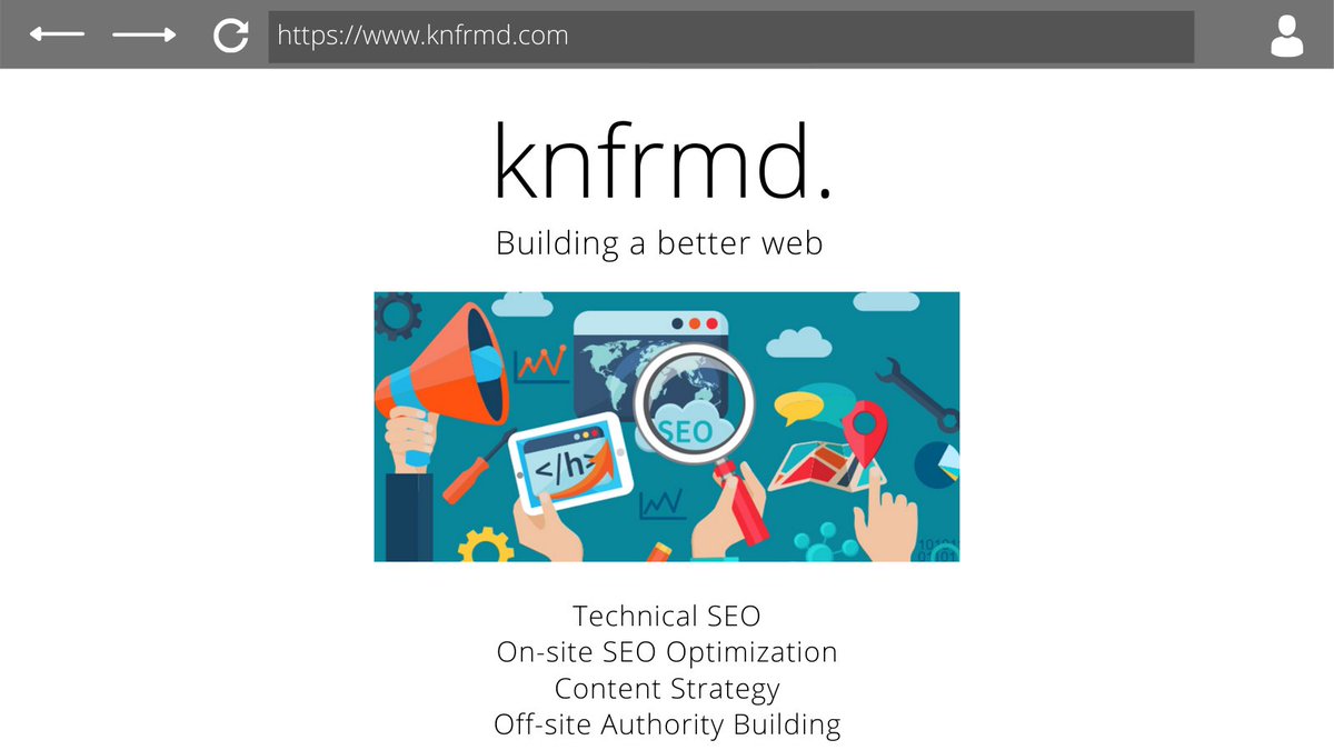 Konfirmed's tweet photo. Now lets discuss SEO (Search Engine Optimization) A Threadโฆ #seo #knfrmd #wedeveloper #innovation #design #development #webdesign #blog #webdeveloper #digitalmarketing #seo #business #branding #web #programming #webexpert #corewebvitals #webdevelopment https://t.co/QEFWBsCV6n