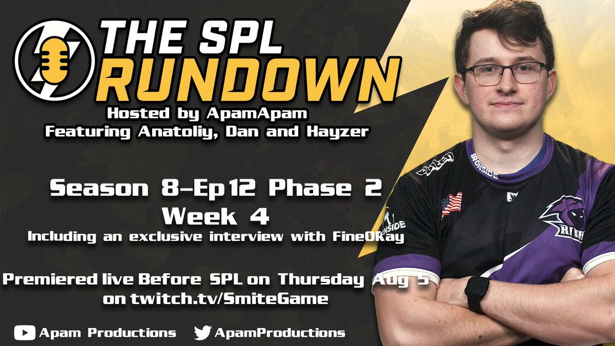 The SPL Rundown Ep 12 Feat Hayzer, Anatoliy, Dan and FineOkay : r/smitepro