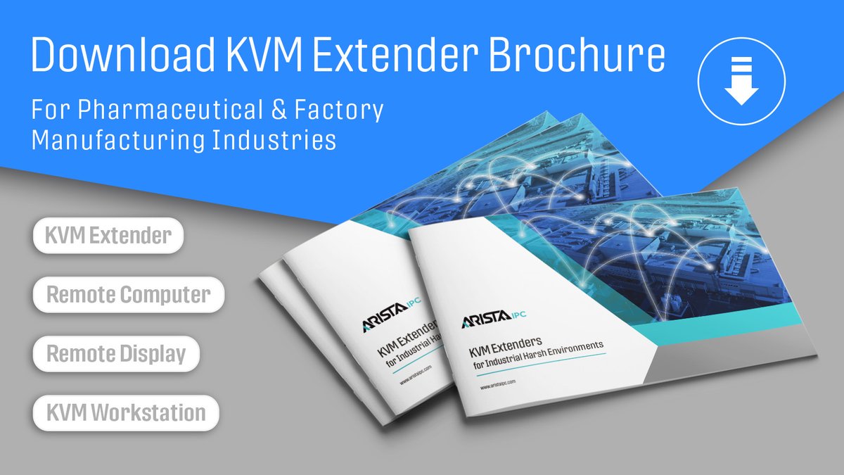 Download 2021 Industrial KVM Extender Brochure for pharmaceutical and factory industries: lnkd.in/ge2wJtEF