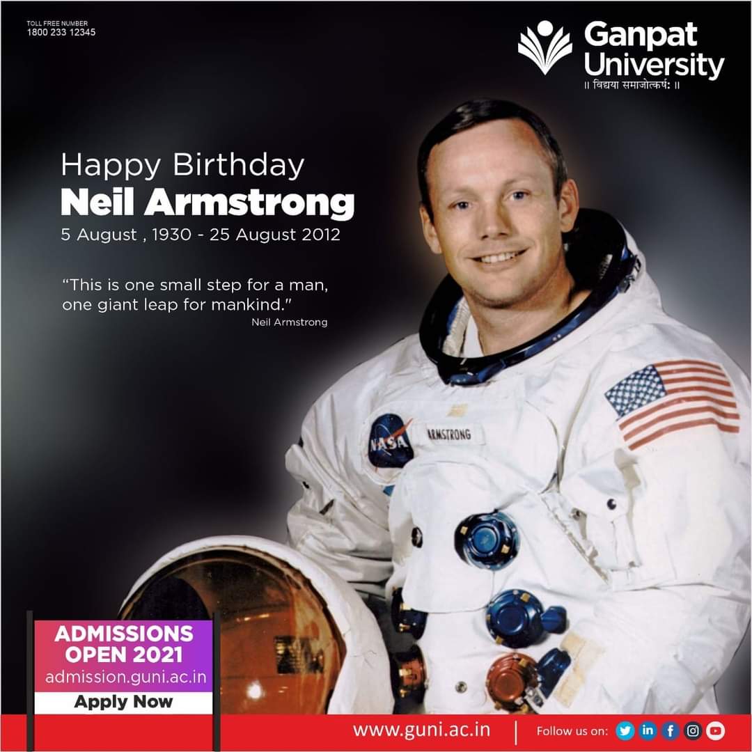 Happy birthday *Neil Armstrong*  