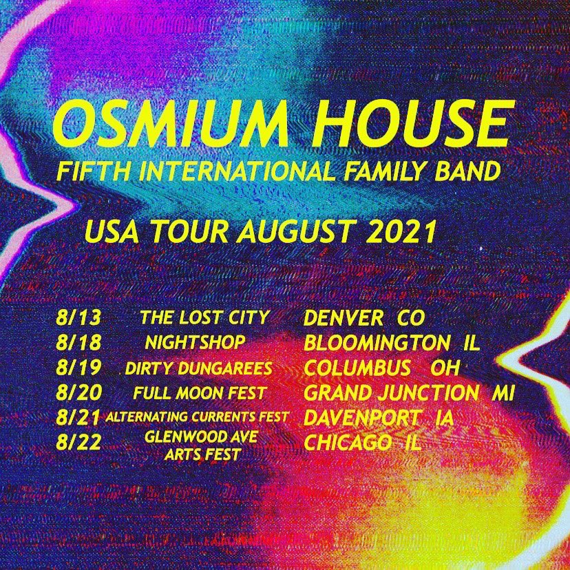 Mendocino County finally dropped. Listen on osmiumhouse.bandcamp.com Catch Osmium House on the road in a few weeks! Very excited to break the dry spell,