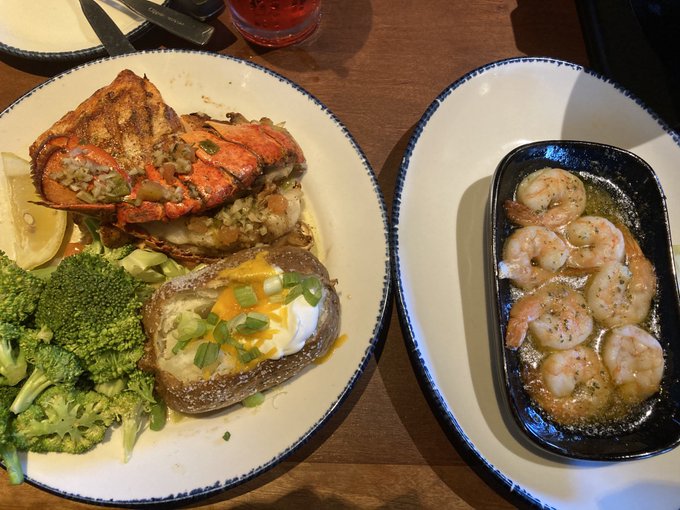 Reimburse opportunity 90$ Red lobster Dinner!!!! Refund Retweet reimbursed tribute debt contract allowance
