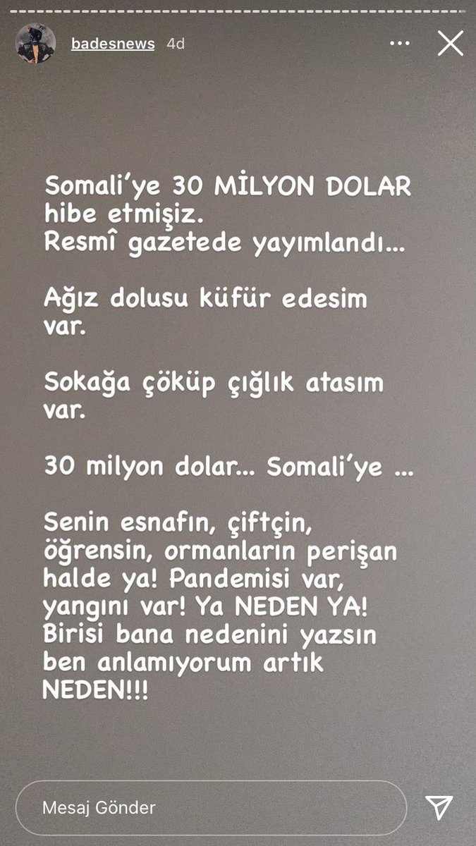 Neden ya neden cidden soruyorum neden ??
Yetmedi mi artık yetmedi mi