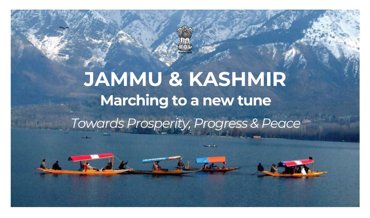 #August5 means Equity #August5 means Hope #August5 means Respect #August5 means Opportunity #August5 means Peace #August5 means Prosperity Watch this space to know & take pride about what tremendous changes have taken shape on ground in #NayaJammuKashmir