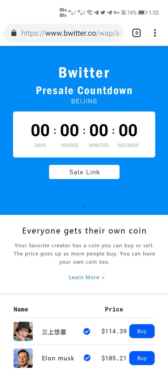 cryptocashvc's tweet photo. #socialfi, not only you can follow celebrities, you can also invest celebrities ,a very interesting blockchain social product-@cz_binance https://t.co/YWWGagki72