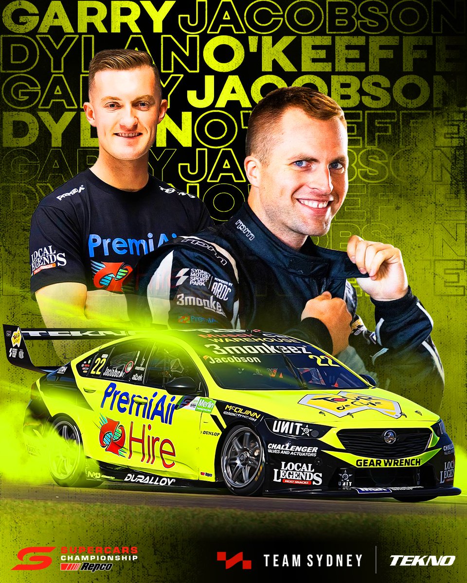 Young gun Dylan O'Keeffe will line up alongside Garry Jacobson for the Repco Bathurst 1000 in November! 

Full story 👉 bit.ly/3fytdjg #RepcoSC