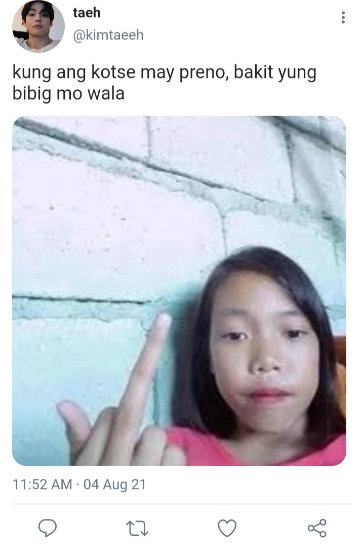 — I can't make you love me. —

[ a #taekookau where... ]

"You like her that much,huh?"

"Yeah. It's better to shoot my shot than to regret it after for not doing anything."

"I'm also shooting my shot right now...pero bakit yung akin,ang sakit?"