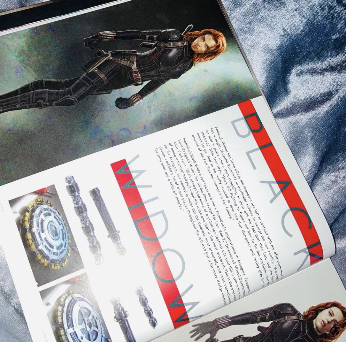 miss_LulaMae's tweet photo. Steve Rogers/Captain America and Natasha Romanoff/Black Widow in "the art of avengers endgame" book 1/ https://t.co/Pf7cFAB6e6