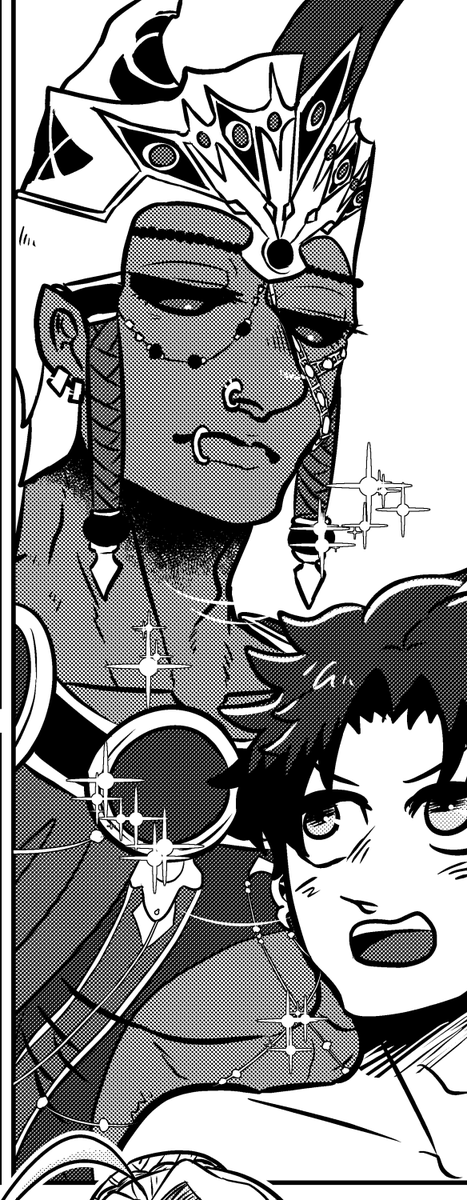 このロムルスね。ぐだカリ♂本の中だと話の流れ上サラサラのお鬚が生えてるけどちゃんと下にお顔描いてあったんや
https://t.co/QwXaEbm5Lt 