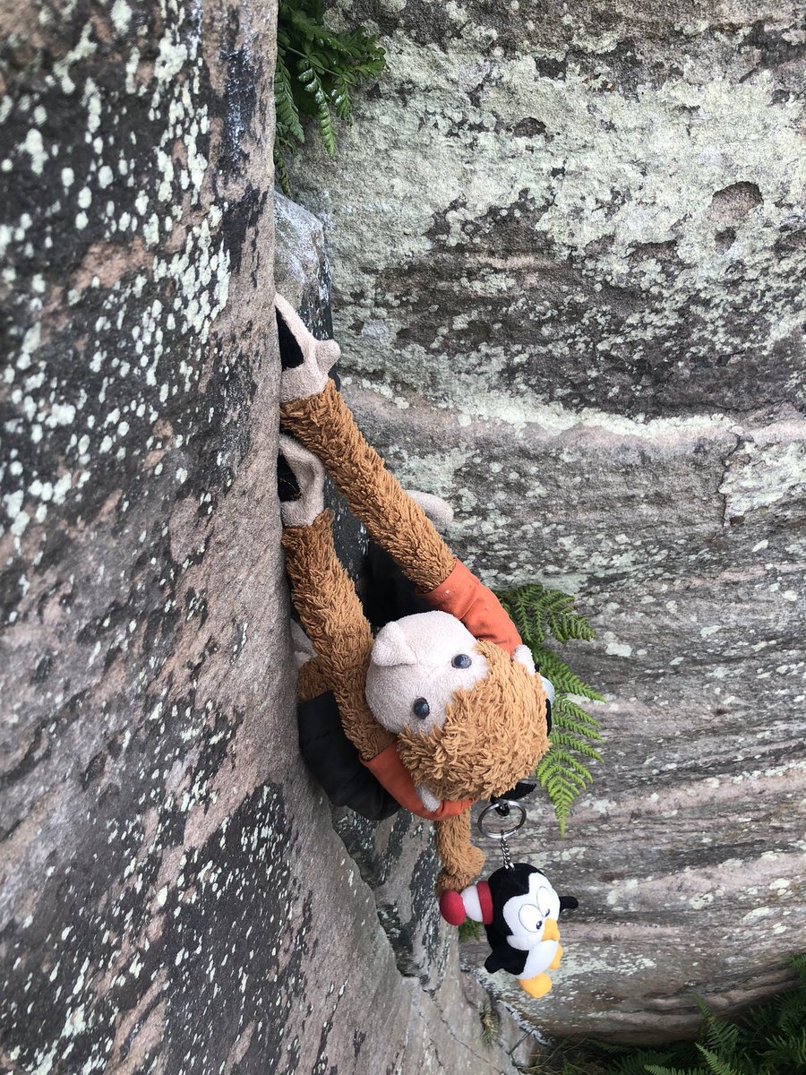 MonkeyPhill's tweet photo. Monkey and I met up with some Scouting friends up North for a climb! It was great to #getoutside and do something adventurous. What are you doing this summer? https://t.co/kuHR7qx2fL