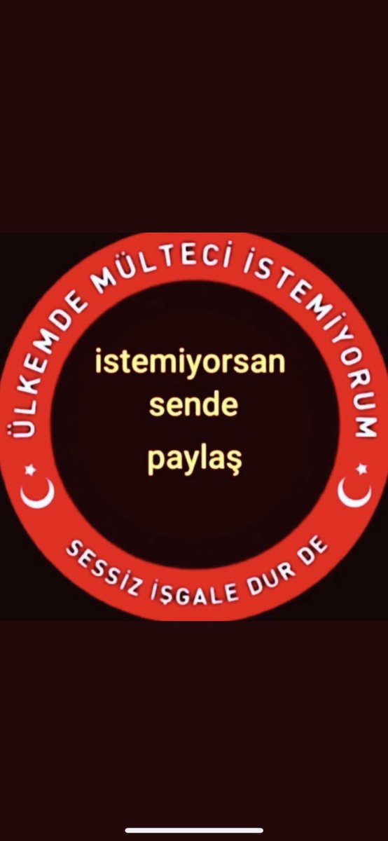 #ülkemdemülteciistemiyorum
