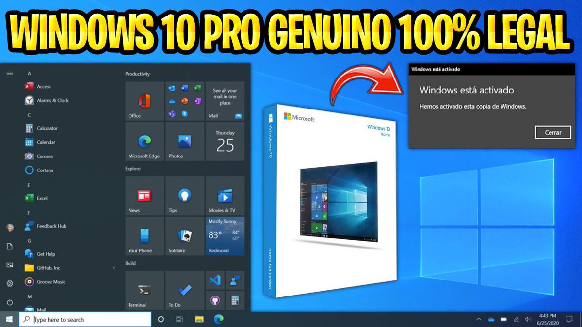 ProfeJuAntonio's tweet photo. ✅ TUTORIAL #Windows10Pro GENUINO 100% ACTIVADO Y DE POR VIDA ✨

🎥 https://t.co/MUIVy03lqn

🎁 Regalo 5️⃣ licencias gracias a #BobKeys y los requisitos son:

1️⃣ Comentar (AQUÍ NO) en el video tu correo electrónico y darle LIKE 👍🏼

2️⃣ A esta publicación darle #ReTweet y ❤️ https://t.co/Gb0yJzixaE