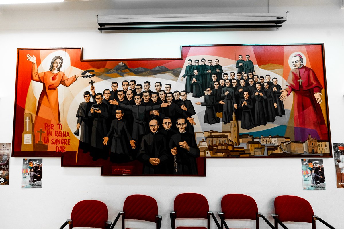 DavidVisus's tweet photo. 5 de agosto de 1936, 85 aniversario de la matanza de los seminaristas de Barbastro.

Tras el inicio de la contienda, en Barbastro triunfo la revolución anarquista y el pueblo quedó dirigido por un comité de la CNT.

Hubo algunos muertos y encarcelaron a los seminaristas. https://t.co/yMXYBgZ0HS