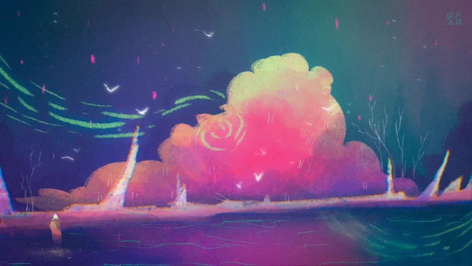 dibalik senja pikiranmu…

#artidn #sky #イラスト 
