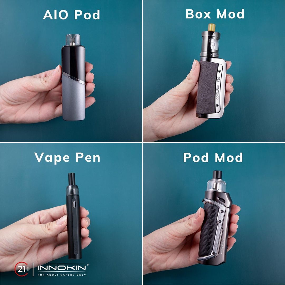 Innokintech's tweet photo. There are several options for your preference.
#AIOPod #BoxMod #VapePen #PodMod Which one is your vaping device?π€
Comment below and let us know, you are also welcome to share your thoughts or hand-check with us.π₯°
#Ecig #Innokin #Vape #vapelife https://t.co/tp2KXiujpO