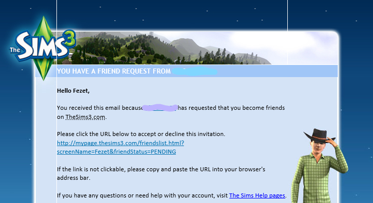 Eh bé, ça f'sait belle lurette que j'avais pas vu un de ces e-mails... 😅