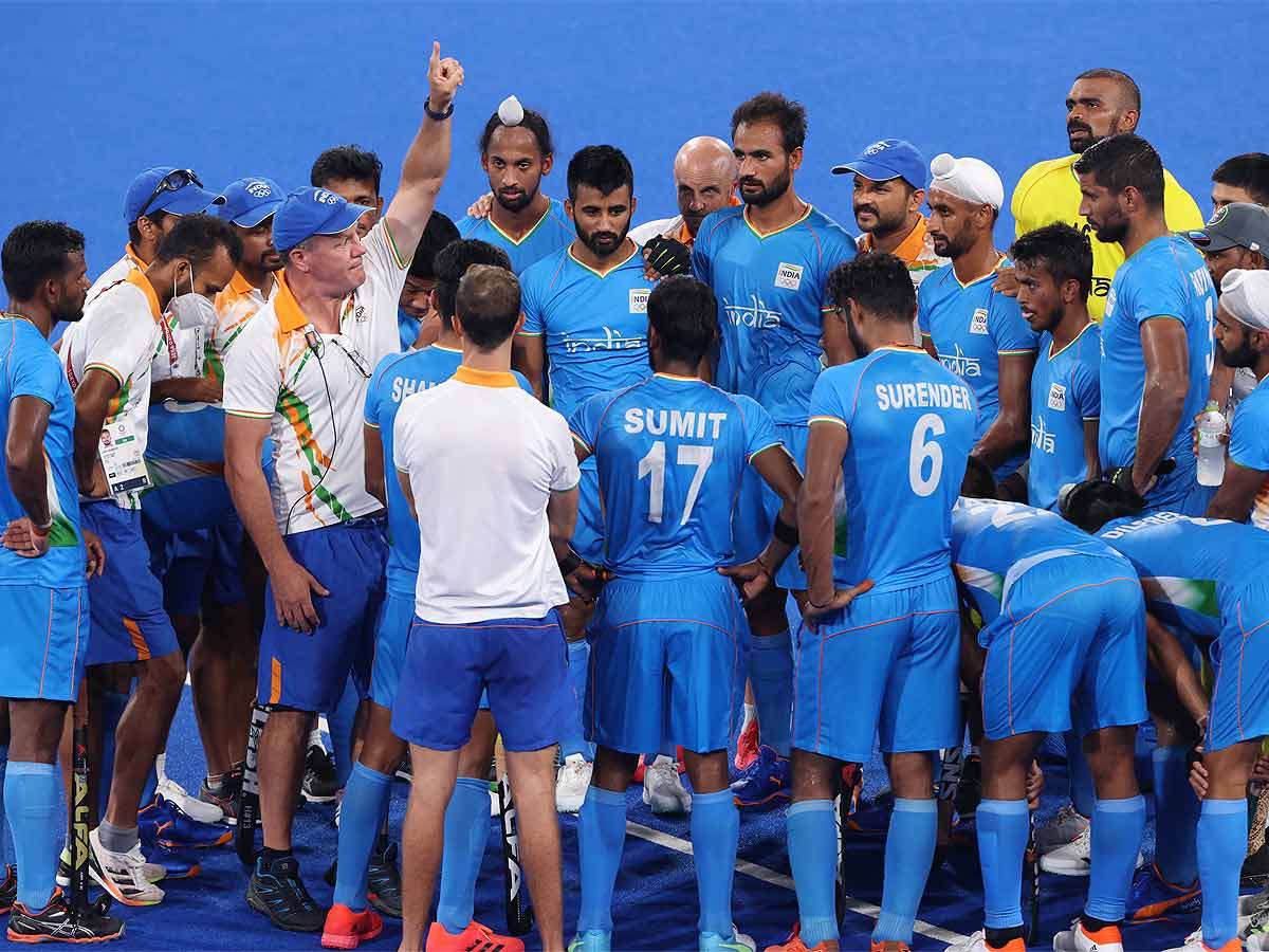 timesofindia's tweet photo. #Tokyo2020 #TokyoOlympics #Olympics #TeamIndia #Cheer4India

Privileged to have played a part, says Graham Reid 🏑

India clinched their first #hockey @Olympics  medal in 41 years by beating Germany in the bronze play-off @Tokyo2020 

More Here ⏩ https://t.co/Ph0teasujW https://t.co/HXYvoNkTRN