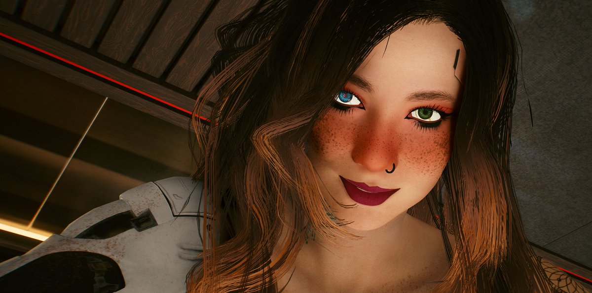 therockergf's tweet photo. Thank you @DoctorPortal98, she's absolutely beautiful! π
@DoctorPortal98 also makes some of the coolest #Cyberpunk2077 car mods you'll ever see: https://t.co/QH7VxMpDTU
#Cyberpunk2077 #Cyberpunk2077PhotoMode #VirtualPhotography #DocWorks https://t.co/4rmbssavId