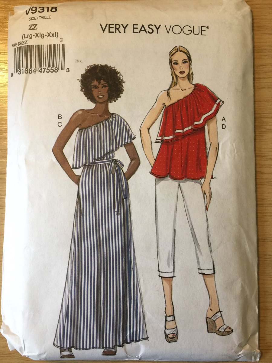 WatsonsVintage's tweet image. Excited to share this item from my #etsy shop: Uncut 2018 'Very Easy Vogue' Sewing Pattern No V9318 for Misses' Tops, Skirt & Pants - In Sizes Lrg-Xlg-Xxl or 16-18 20-22 and 24-26 -Supply etsy.me/3Ad8bOZ
#VeryEasyVogue #PlusSizePattern #MaxiSkirtPattern #TopSkirtPants