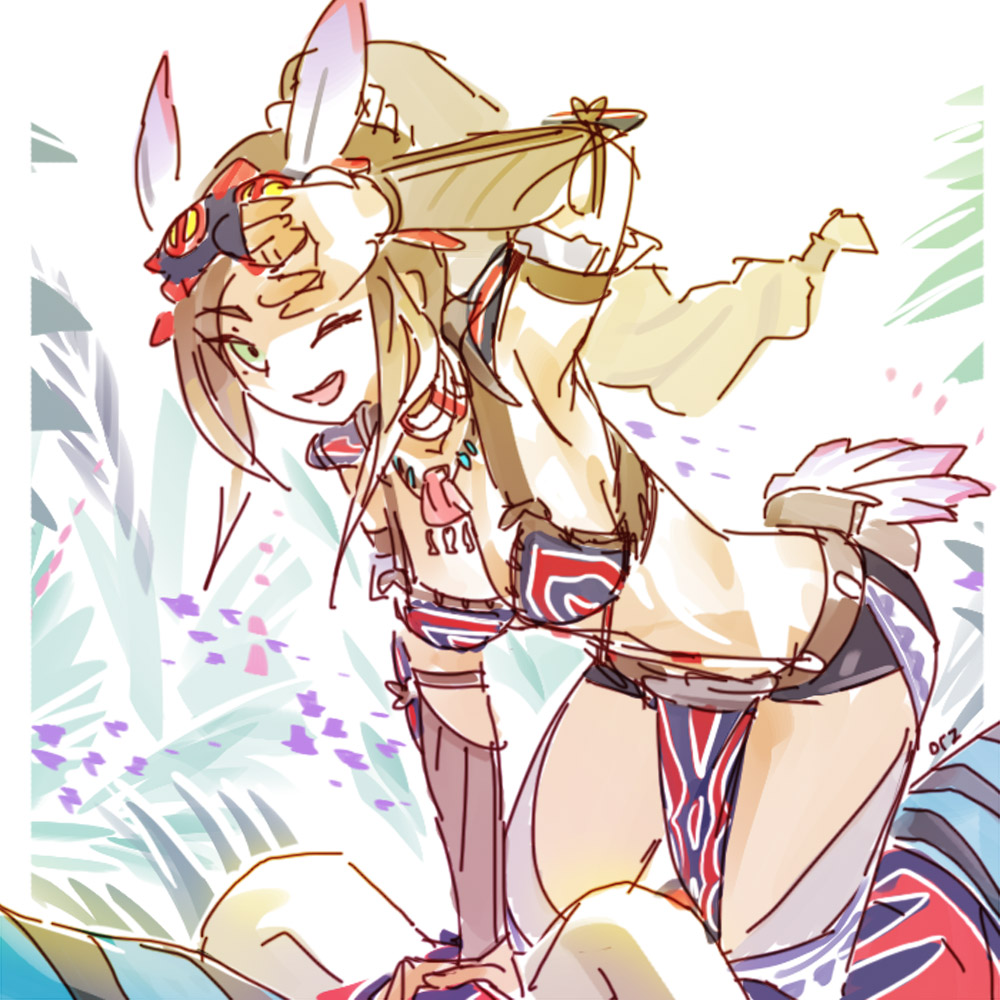 Just a sketch to stretch.
#mhs2 #kayna