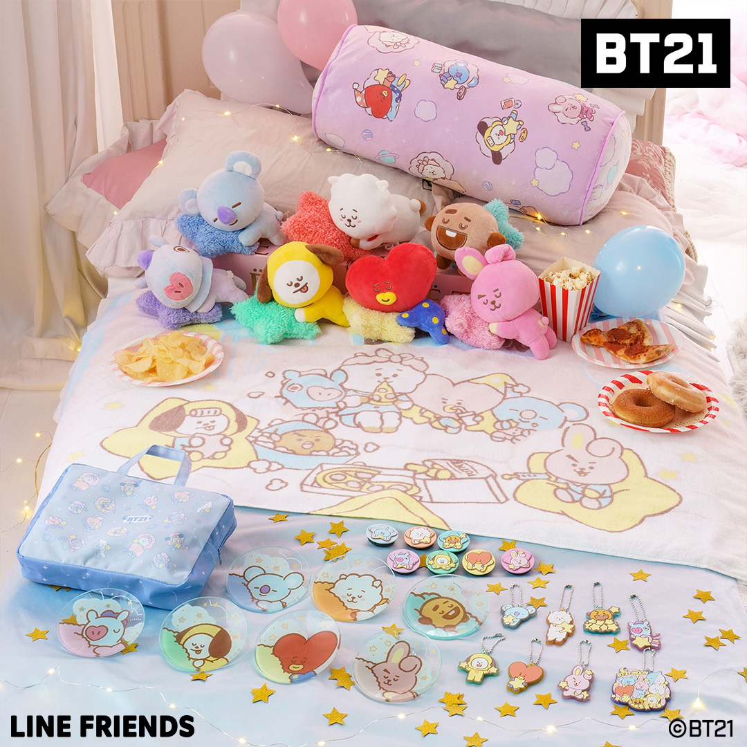 送料0円 1番くじBT21 MANGぬいぐるみ