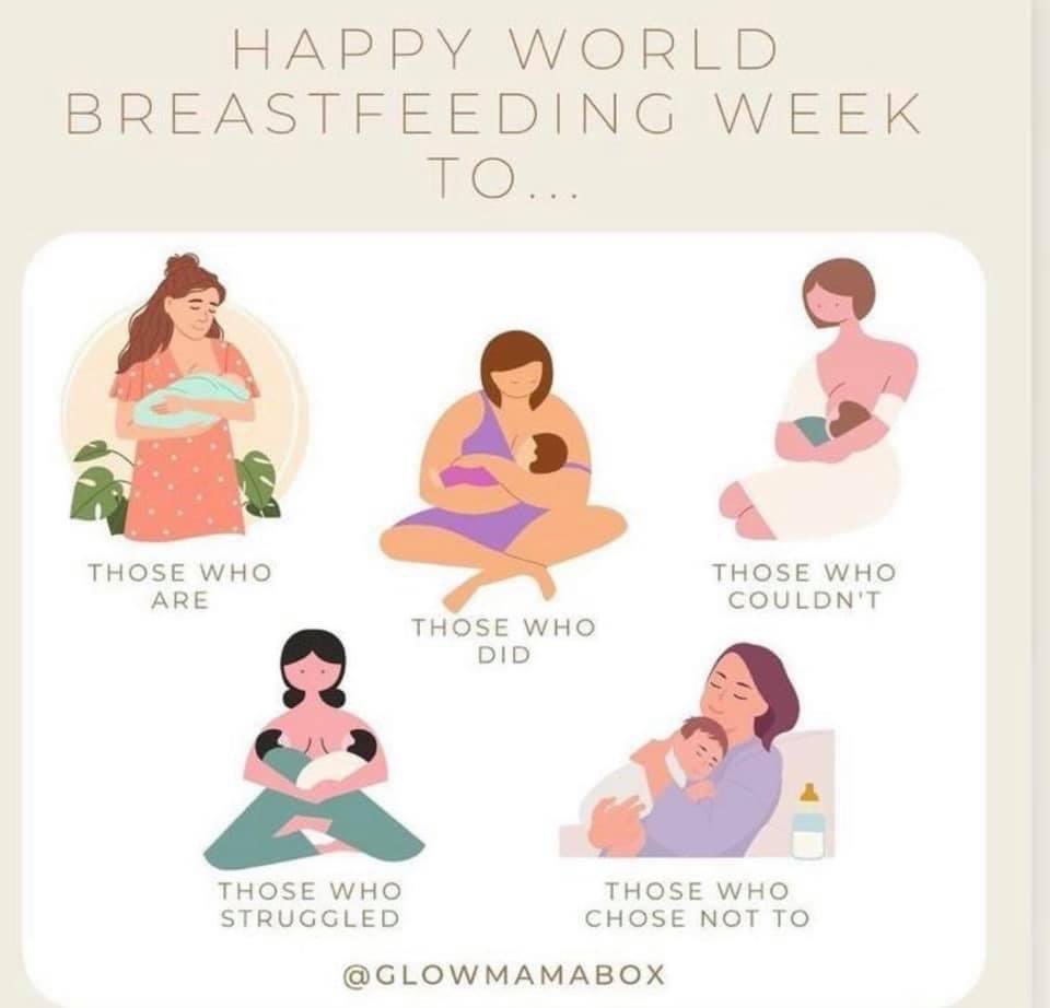 PerinatalPooch's tweet photo. It’s #worldbreastfeedingweek and as a team we promote a positive overall feeding experience that is responsive to your baby’s needs - whatever the method of feeding. 
As our Parent Infant Psychotherapist Jane said “the baby is taking in more than just the milk” 🤱🏻🧑🏿‍🍼🤱🏽👩‍🍼🍼 https://t.co/eglM7jTqOz