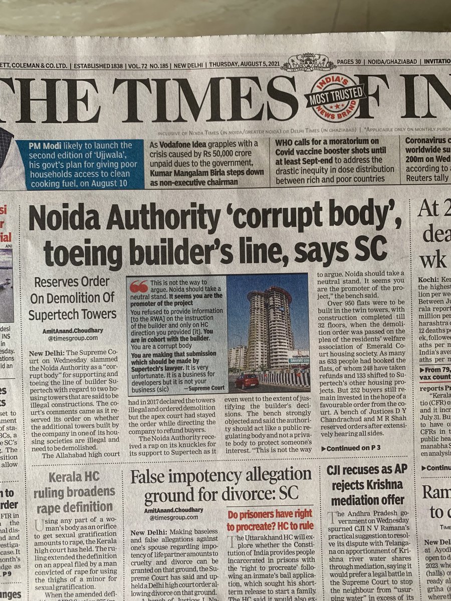 nidhinarang's tweet image. ⁦@CeoNoida⁩ ⁦@dmgbnagar⁩ ⁦@dr_maheshsharma⁩ ⁦@PankajSinghBJP⁩ ⁦@HardeepSPuri⁩ ⁦@PMOIndia⁩ Home buyers cheated of their hard earned money.Shameful tag earned by Noida Authority from Apex court. Stern action requested at least now. #cheaterlogix